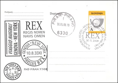 RAZSTAVA POMORSKI MUZEJ - REX - MOSTRA MUSEO DEL MARE
